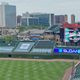 There won’t be fans in the bleachers, but there are tons of new ads at Wrigley Field.